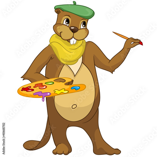 Vector: Beaver CREES. Look for Funny Beaver by Keyword "CREES" Beaver CREES. Look for Funny Beaver by Keyword "CREES"