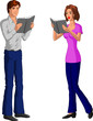 Couple Reading