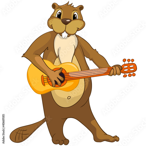 Vektor: Beaver CREES. Look for Funny Beaver by Keyword "CREES" Beaver CREES. Look for Funny Beaver by Keyword "CREES"