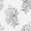 Design floral element. Vector illustration. Seamless. Design floral element. Vector illustration. Seamless.