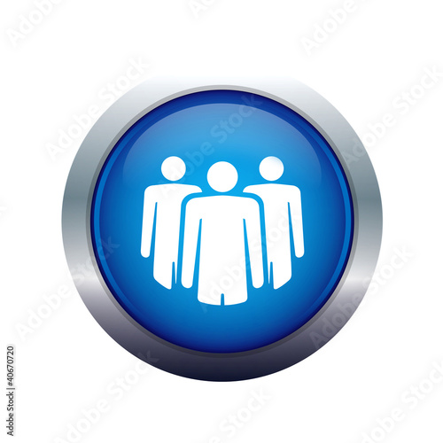 Illustration: team people icon team people icon