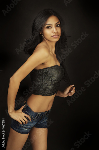 Photo: Beautiful young exotic woman Beautiful young exotic woman