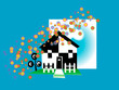 a house is happy
