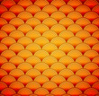 Abstract seamless orange background with circles.