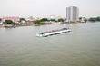 Boat on Chao Phraya river ,Bangkok,Thailand