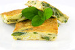 frittata con asparagi selvatici