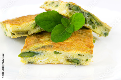 Photo: frittata con asparagi selvatici frittata con asparagi selvatici