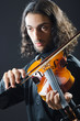 Fiddler playing the violin Fiddler playing the violin
