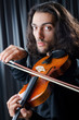 Violin player playing the intstrument