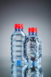 Water bottles as healthy drink concept Water bottles as healthy drink concept