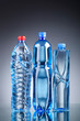 Water bottles as healthy drink concept Water bottles as healthy drink concept
