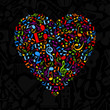 Musical heart5