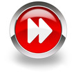 red fast forward icon