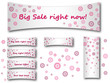 Pinkish Floral Sale Background