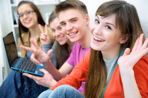 Photo: teens - friends teens - friends