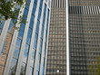 Stadtlandschaft mit Hochhausfassaden in Frankfurt am Main Stadtlandschaft mit Hochhausfassaden in Frankfurt am Main