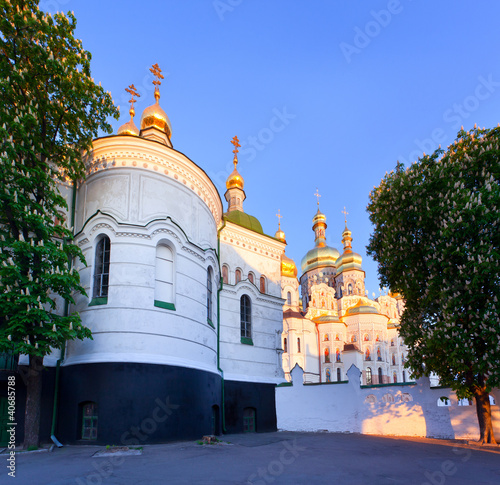 Photo: View of Kiev Pechersk Lavra Orthodox Monastery, Ukraine View of Kiev Pechersk Lavra Orthodox Monastery, Ukraine
