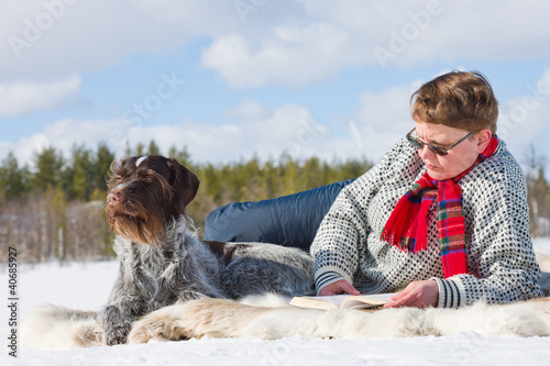 Photo: Reading woman Reading woman