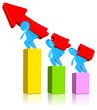 Increasing Business Chart