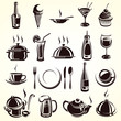 Restaurant elements set