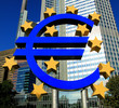 Eurozeichen in Frankfurt