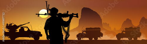 Illustration: Soldats sahariens 1 Soldats sahariens 1
