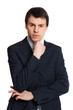 portrait eines jungen manager