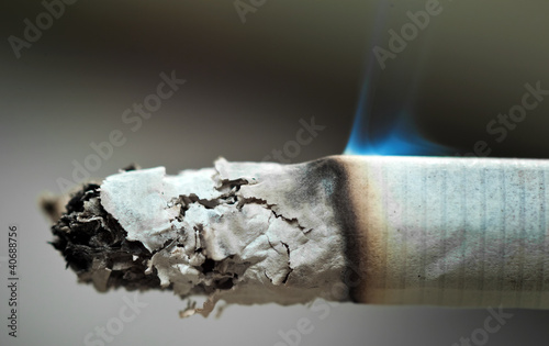 Photo: Cigarette closeup Cigarette closeup