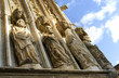 Detail of the church of Castello de Empuries.Catalonia.Spain