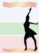 Dance background vector Dance background vector