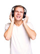Man with headphones