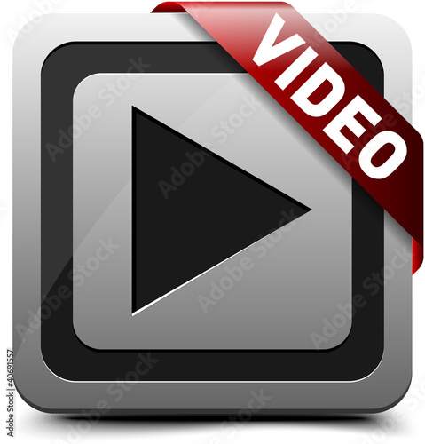 Vektor: Watch Video button Watch Video button