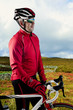 Cyclist and his bike