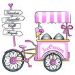 Ice cream bicycle