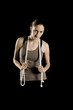 Foto: Sportliche junge Frau Sportliche junge Frau