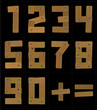 Photo en ligne au meilleur prix Wooden Numbers