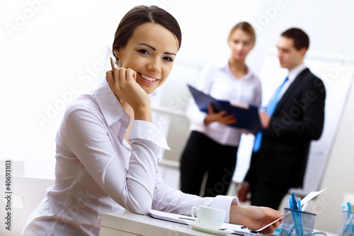 Photo: Business meeting in office Business meeting in office