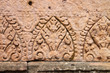 Sandstone carvings on wall in Prasat Khao Panom Rung, Buriram