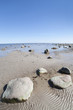 Stones at coast.