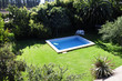 Paisaje, piscina rural