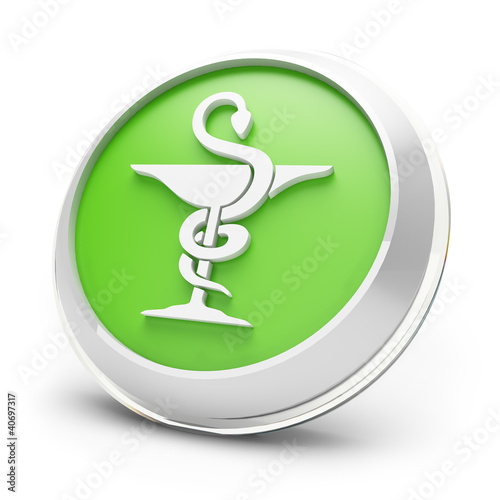 Illustration: Pharmacy icon Pharmacy icon
