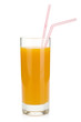 Peach juice in a glass Peach juice in a glass