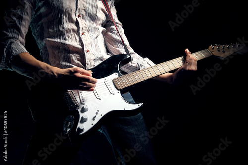 Photo: Image of guitar player Image of guitar player