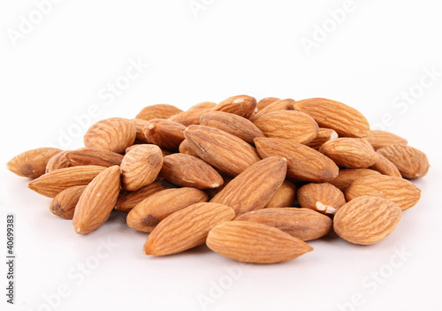 Photo: isolated almond isolated almond