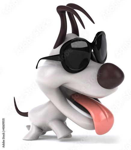 Illustration: Fun dog Fun dog