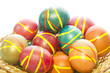Multi-colored Easter eggs Multi-colored Easter eggs