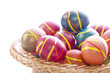 Multi-colored Easter eggs Multi-colored Easter eggs