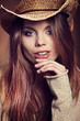sexy woman with cowboy hat sexy woman with cowboy hat