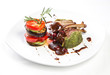 Roast meet with grilled vegetables Roast meet with grilled vegetables
