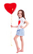 girl with a balloon